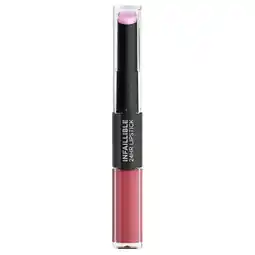 Kruidvat L'Oréal Paris Infaillible 24H 213 Toujours Teaberry Lipstick aanbieding