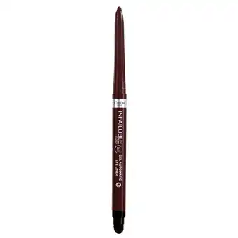 Kruidvat L'Oréal Paris Infaillible 36H Grip Gel Automatic Brown Denim Eyeliner aanbieding