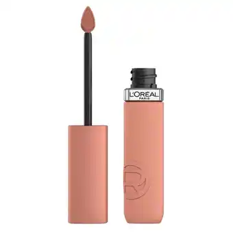 Kruidvat L'Oréal Paris Infaillible Matte Resistance 105 Breakfast In Bed Lipstick aanbieding
