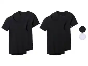 Lidl esmara Men Set van 2 heren T-shirts aanbieding