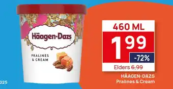 Butlon Häagen Dazs Pralines & cream aanbieding