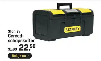 Hubo Stanley Gereedschapskoffer aanbieding