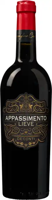 Wijnvoordeel De'Conti Lieve Rosso Puglia Appassimento aanbieding