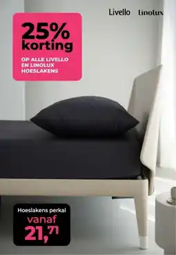 Linolux Livello en Linolux Hoeslakens aanbieding