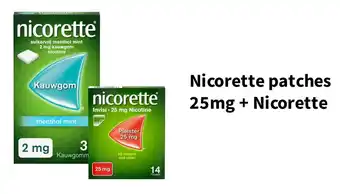 Plein.nl Nicorette patches + Nicorette aanbieding
