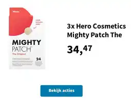 Plein.nl 3x Hero Cosmetics Mighty Patch The aanbieding
