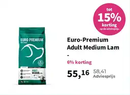 Plein.nl Euro-Premium Adult Medium Lam aanbieding