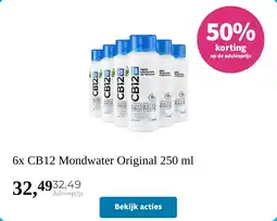 Plein.nl 6x CB12 Mondwater Original aanbieding