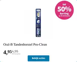 Plein.nl Oral-B Tandenborstel Pro-Clean aanbieding