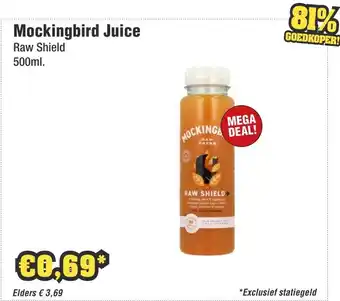 Budget Food Mockingbird Juice aanbieding