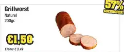 Budget Food Grillworst aanbieding