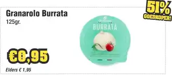 Budget Food Granarolo Burrata aanbieding