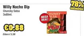 Budget Food Willy Nacho Dip aanbieding