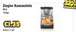 Budget Food Ziegler Kaaswafels aanbieding