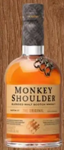 Mitra Monkey Shoulder Blended Malt aanbieding