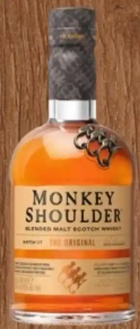 Mitra Monkey Shoulder Blended Malt aanbieding