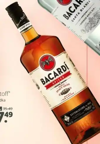 Mitra Bacardí Spiced aanbieding