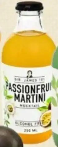 Mitra Sir. James 101 Passionfruit Martini aanbieding
