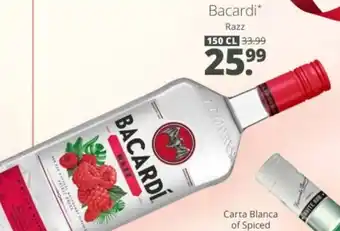 Mitra Bacardi Razz aanbieding
