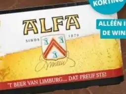 Mitra Alfa Pilsener aanbieding