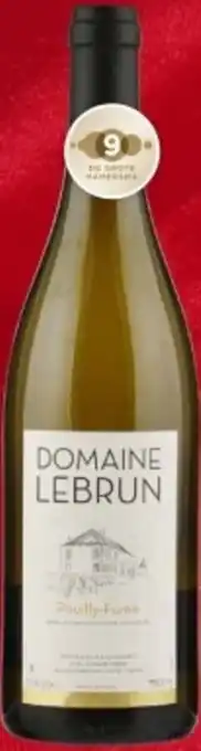 Mitra Domaine Lebrun Pouilly-Fumé aanbieding