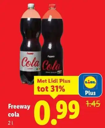 Lidl Freeway Cola aanbieding