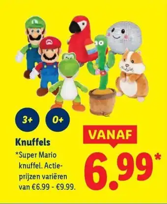 Lidl Knuffels aanbieding