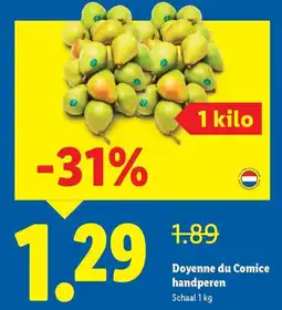 Lidl Doyenne du Comice handperen aanbieding