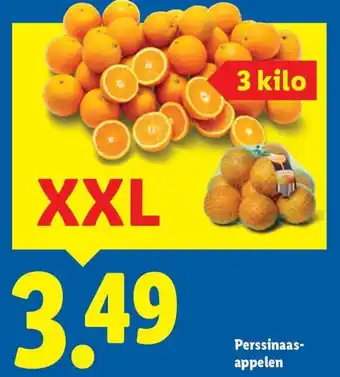Lidl Perssinaasappelen aanbieding