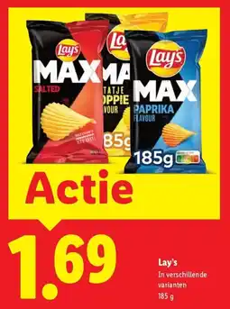 Lidl Lay's aanbieding