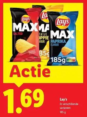 Lidl Lay's aanbieding