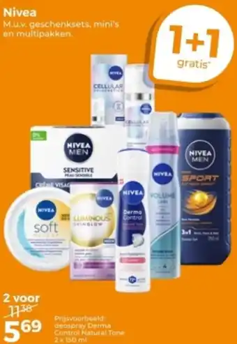 Trekpleister Nivea aanbieding