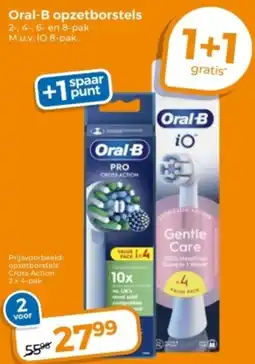 Trekpleister Oral-B opzetborstels aanbieding