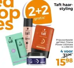 Trekpleister Taft haarstyling aanbieding