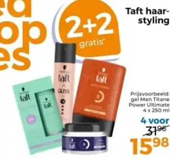 Trekpleister Taft haarstyling aanbieding