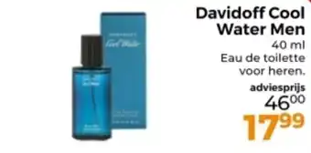 Trekpleister Davidoff Cool Water Men aanbieding