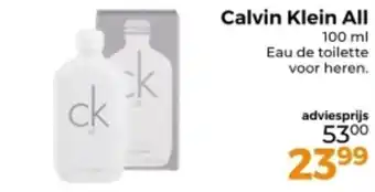 Trekpleister Calvin Klein All aanbieding