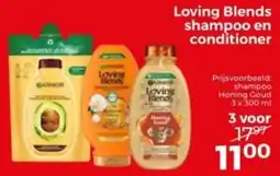 Trekpleister Loving Blends shampoo en conditioner aanbieding