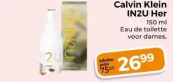 Trekpleister Calvin Klein IN2U Her aanbieding