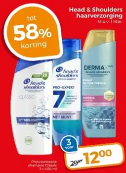 Trekpleister Head & Shoulders haarverzorging aanbieding