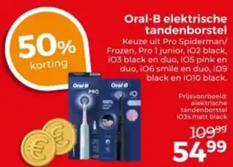 Trekpleister Oral-B elektrische tandenborstel aanbieding