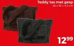 Trekpleister Teddy tas met gesp aanbieding