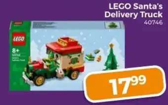 Trekpleister LEGO Santa's Delivery Truck aanbieding