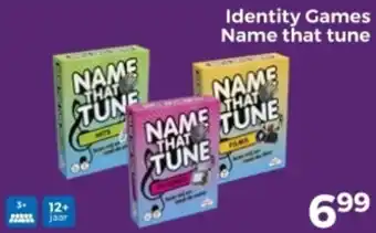 Trekpleister Identity Games Name that tune aanbieding