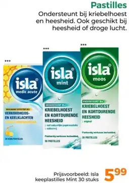 Trekpleister Pastilles aanbieding