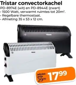 Trekpleister Tristar convectorkachel aanbieding