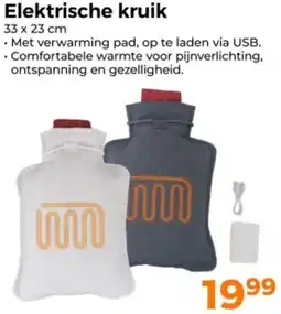 Trekpleister Elektrische kruik aanbieding