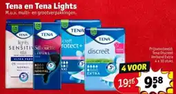 Kruidvat Tena en Tena Lights aanbieding