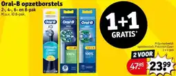 Kruidvat Oral-B opzetborstels aanbieding