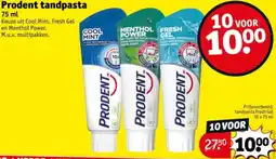 Kruidvat Prodent tandpasta aanbieding